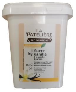 Sucre vanille à la vanille bourbon la patelière 1kg