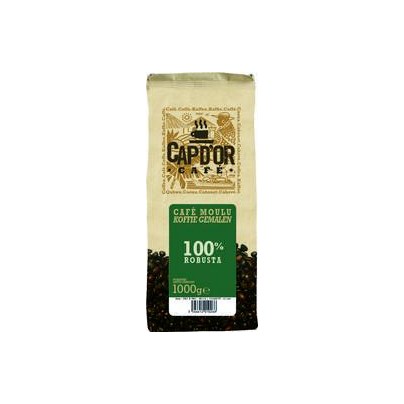 CAFÉ MOULU 100 % ROBUSTA SACHET 1KG