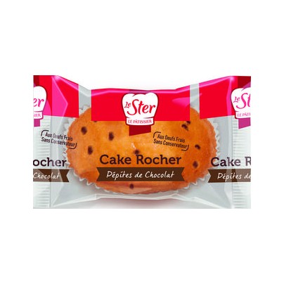 CAKES AUX PÉPITES DE CHOCOLAT INDIVIDUELS LE STER X 120