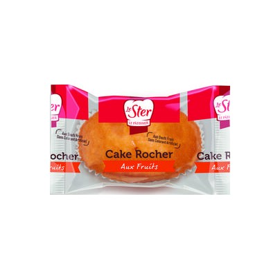 CAKES ROCHER AUX FRUITS CONFITS INDIVIDUELS LE STER X 120