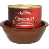 CASSOULET DE CASTELNAUDARY AU CONFIT DE CANARD ET SON PLAT EN TERRE 1.5KG / 3-4 PARTS
