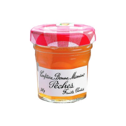 CONFITURE PORTIONS BONNE MAMAN POT VERRE PECHES X 60