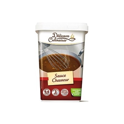 SAUCE CHASSEUR DÉDICACES CULINAIRES 800G / 9.4L