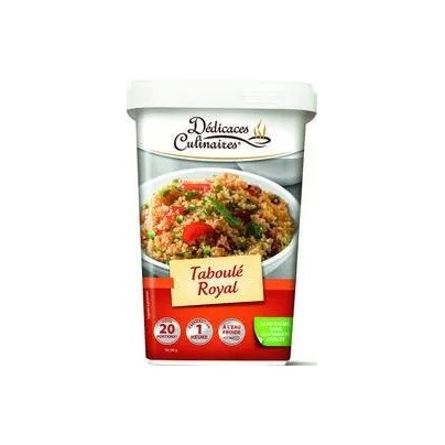 TABOULÉ ROYAL 625 G / 20 PORTIONS DÉDICACES CULINAIRES