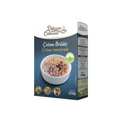 CRÈME BRULÉE OU RENVERSÉE 1.21 KG  DÉDICACES CULINAIRES