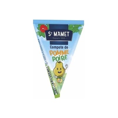 COMPOTE POMME POIRE ST MAMET 48 BERLINGOTS DE 100G