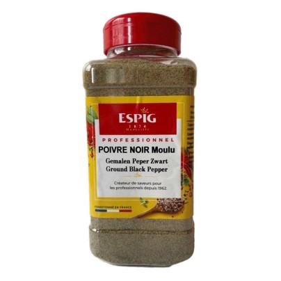 POIVRE NOIR MOULU ESPIG BOITE 510G
