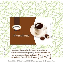 AMANDINAS CHOCOLAT AU LAIT x 400 FLOWPACK CEMOI 1.4KG