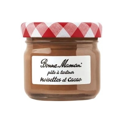 PÂTE À TARTINER NOISETTES CACAO 48 POTS EN VERRE DE 25G BONNE MAMAN