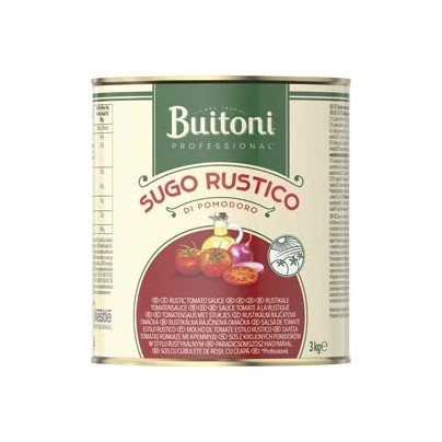 SAUCE TOMATE AUX OIGNONS RUSTICO DI POMODORO BOITE 3KG