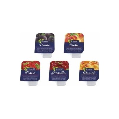 CONFITURE PORTIONS ST MAMET 5 PARFUMS ASSORTIS 25 G x 150