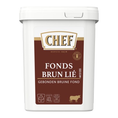 FONDS BRUN LIÉ CHEF 600G / 30L