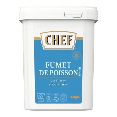 FUMET DE POISSON CHEF 900G / 60L