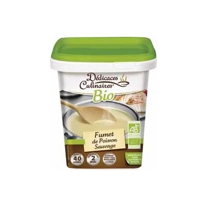 FUMET DE POISSON SAUVAGE BIO DÉDICACES CULINAIRES 600G / 24-40L