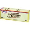 GÉLATINE PORC OR 225 FEUILLES 475G 210 BLOOM ANCEL