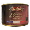 GÉSIERS DE CANARD CONFITS CONSERVE 385G / 3-4 PARTS