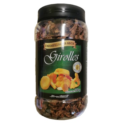 GIROLLES SÉCHÉES DÉSHYDRATÉES 100G BONTOUT