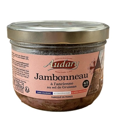 JAMBONNEAU A L'ANCIENNE BOCAL 350G / 4-5 PARTS