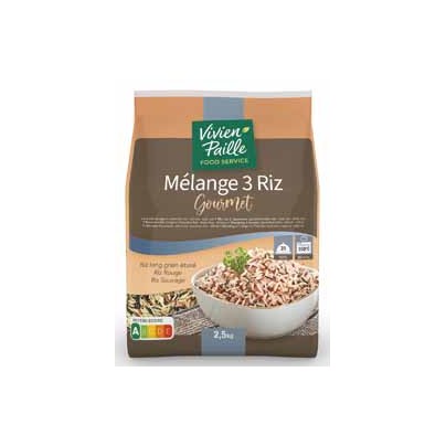 MELANGE 3 RIZ GOURMET SACHET 2.5KG