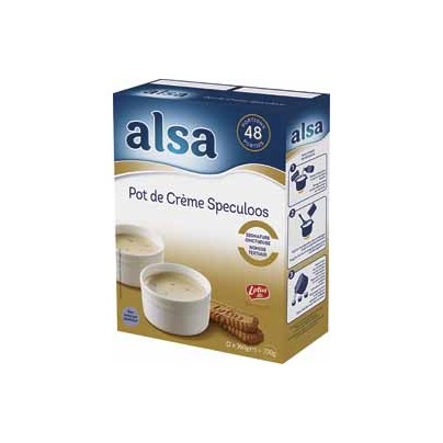 POT DE CRÈME SPÉCULOOS ALSA 720G / 48 PORTIONS