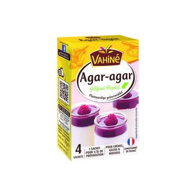 AGAR AGAR VAHINÉ 4 SACHETS DE 2G