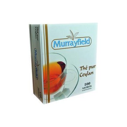 THÉ NOIR PUR CEYLAN SURENVELOPPÉ MURRAYFIELD X 100 SACHETS