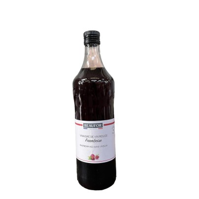 VINAIGRE DE VIN AU JUS DE FRAMBOISE BOUTEILLE 1L