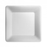 ASSIETTES PLATES CARRÉES ÉCOLOGIQUES EN FIBRE DE CANNE A SUCRE LOT DE 50