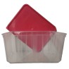 BOITES ALIMENTAIRES PLASTIQUES CARTY 1.35L X25 FUSHIA