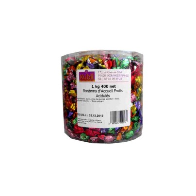 BONBONS D'ACCUEIL FRUITS ACIDULÉS 1.4KG