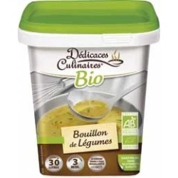 BOUILLON DE LÉGUMES BIO DÉDICACES CULINAIRES 600G / 30L