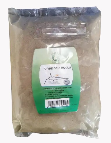 Poivre gris moulu (Sachet de 1kg) - achat et vente en ligne de