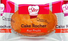 CAKES ROCHER AUX FRUITS CONFITS INDIVIDUELS LE STER X 120